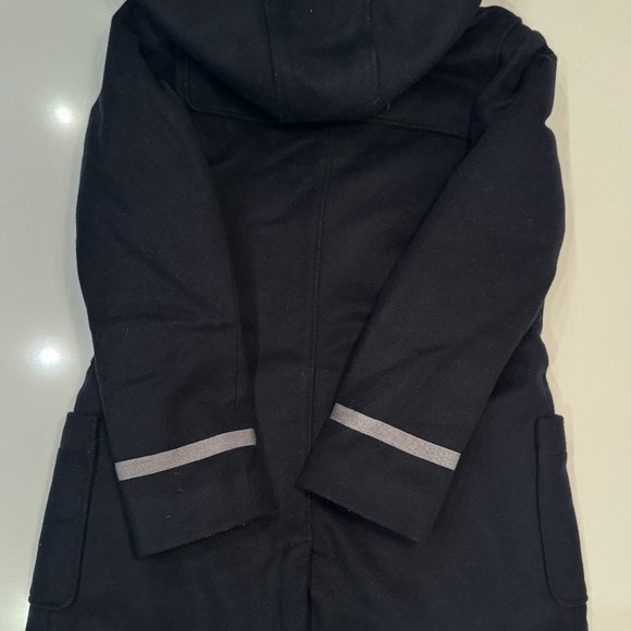 Gucci (Authentic)- Boys Navy Wool/ Cashmere Coat (Size 8) (worn once) - Picture 5 of 5